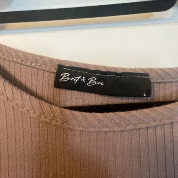 Mauve colored dress size L - Picture 2 of 2